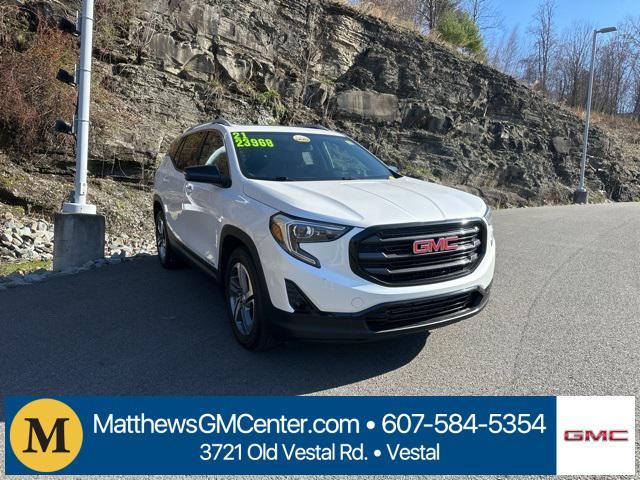 used 2021 GMC Terrain car, priced at $23,968