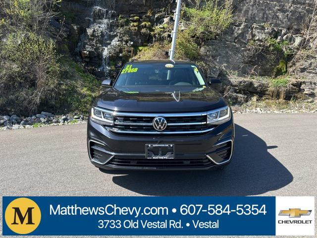used 2021 Volkswagen Atlas car, priced at $27,968