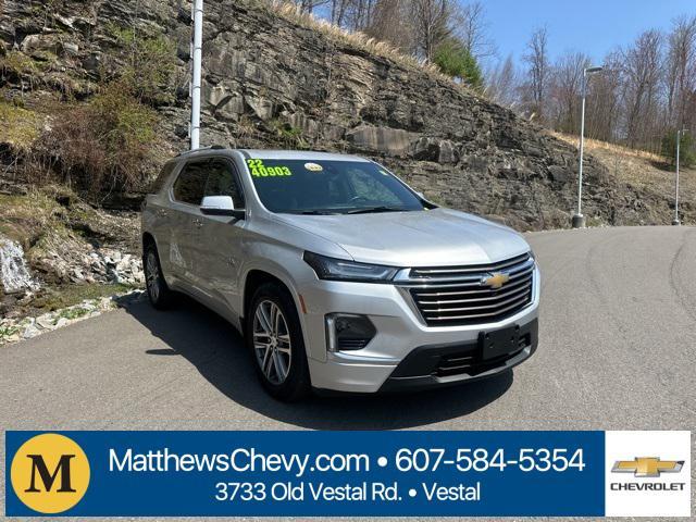used 2022 Chevrolet Traverse car, priced at $40,930