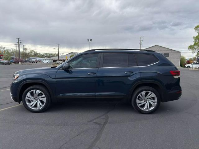 used 2021 Volkswagen Atlas car, priced at $18,999