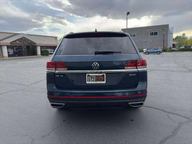 used 2021 Volkswagen Atlas car, priced at $18,999