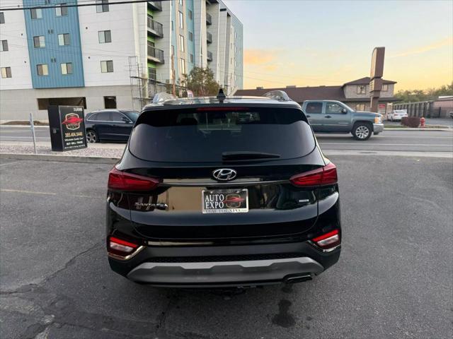 used 2019 Hyundai Santa Fe car, priced at $19,999