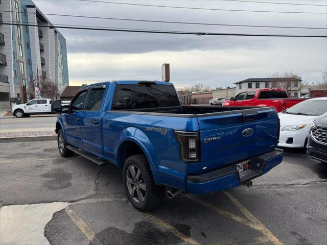 used 2015 Ford F-150 car, priced at $19,999