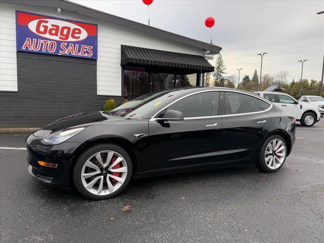 used 2018 Tesla Model 3 car, priced at $22,460