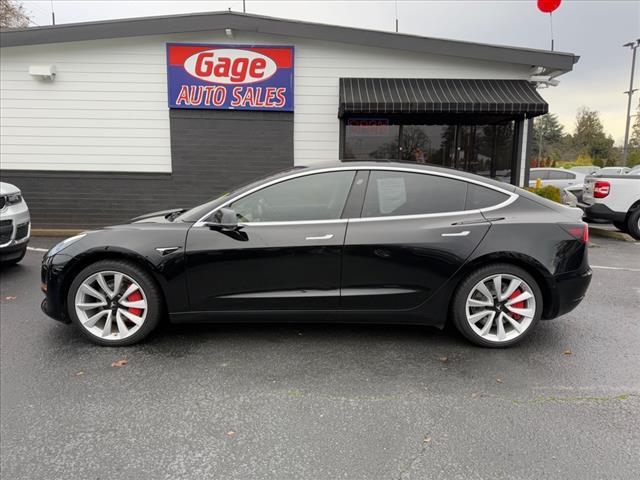 used 2018 Tesla Model 3 car, priced at $22,460