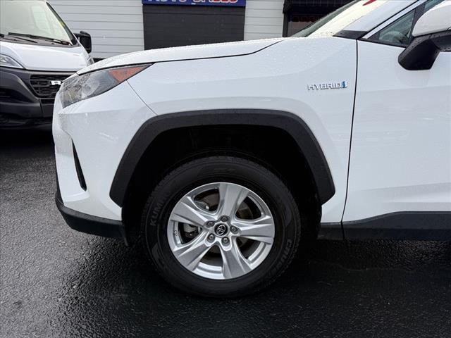 used 2021 Toyota RAV4 Hybrid car, priced at $28,000