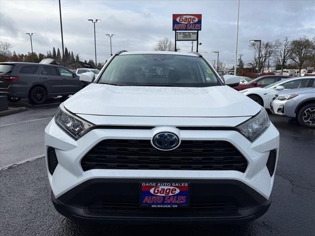 used 2021 Toyota RAV4 Hybrid car, priced at $28,000