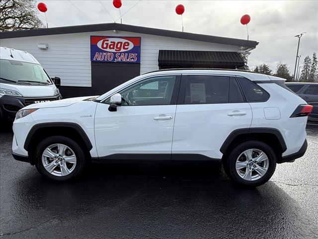 used 2021 Toyota RAV4 Hybrid car, priced at $28,000