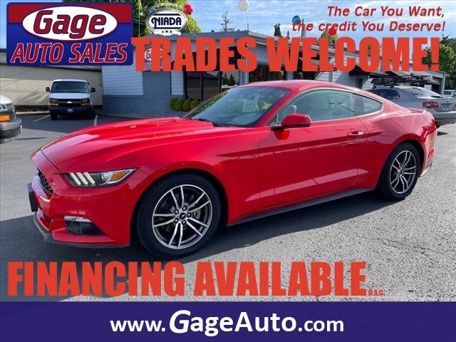 used 2017 Ford Mustang car, priced at $21,460