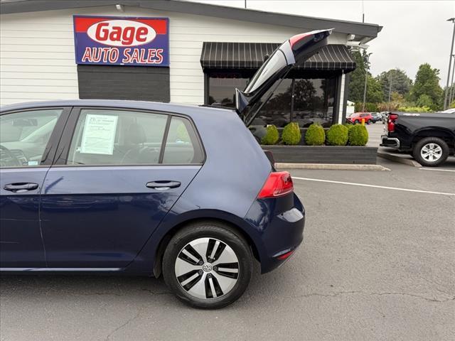 used 2016 Volkswagen e-Golf car, priced at $11,460