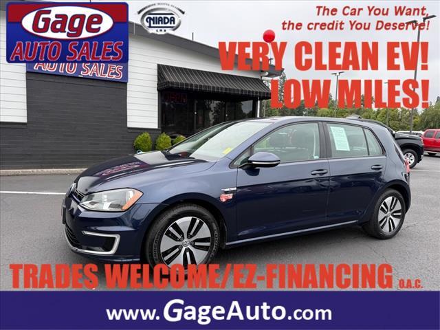 used 2016 Volkswagen e-Golf car, priced at $11,460