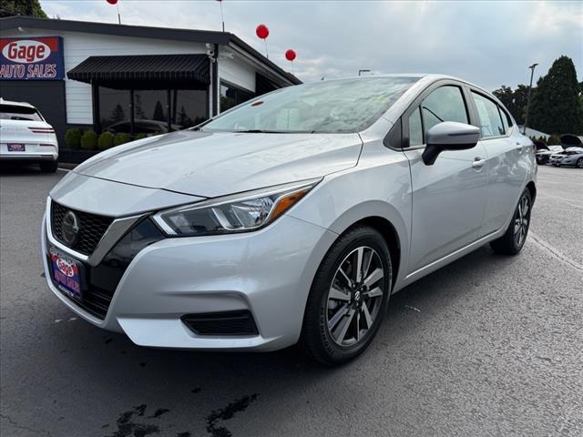 used 2021 Nissan Versa car, priced at $13,888