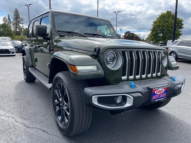 used 2023 Jeep Wrangler 4xe car, priced at $31,460