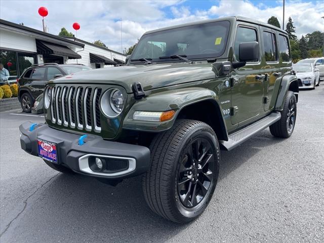 used 2023 Jeep Wrangler 4xe car, priced at $31,460