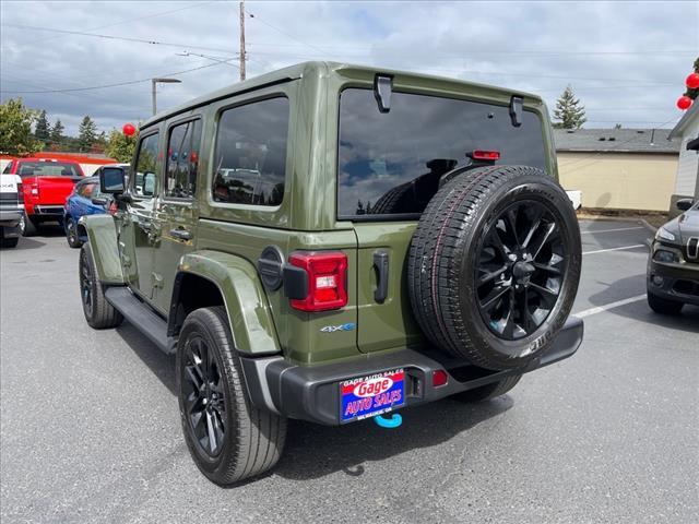 used 2023 Jeep Wrangler 4xe car, priced at $31,460