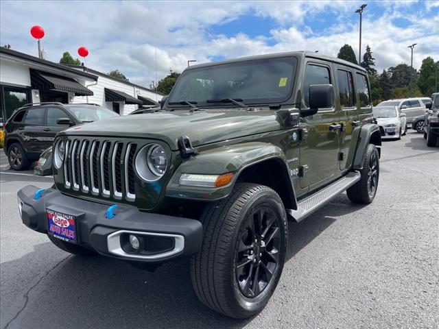 used 2023 Jeep Wrangler 4xe car, priced at $31,460