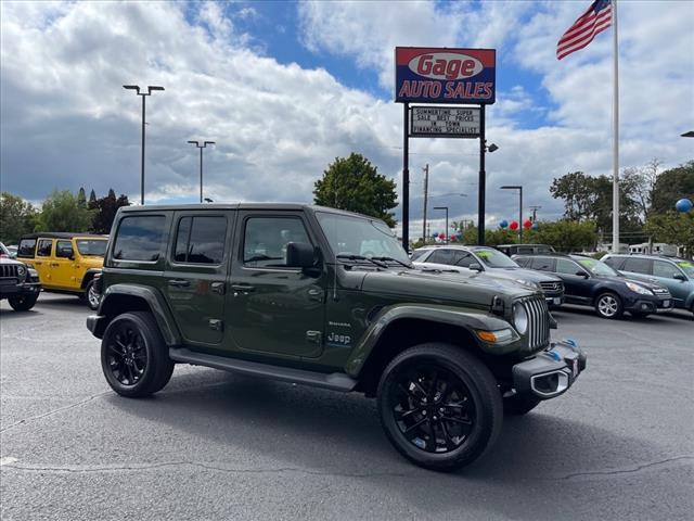 used 2023 Jeep Wrangler 4xe car, priced at $31,460