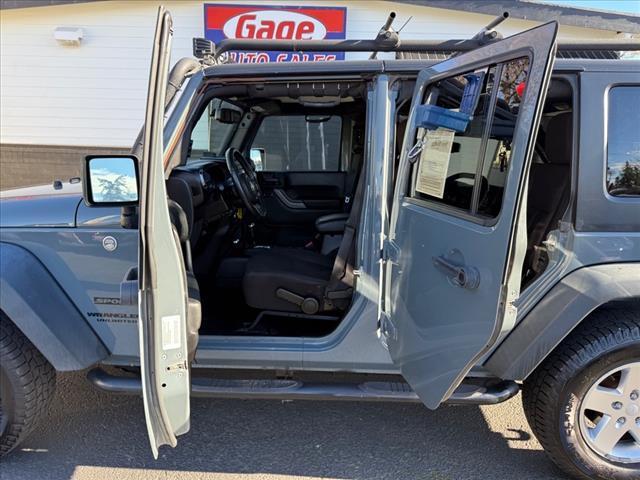 used 2014 Jeep Wrangler Unlimited car, priced at $17,888