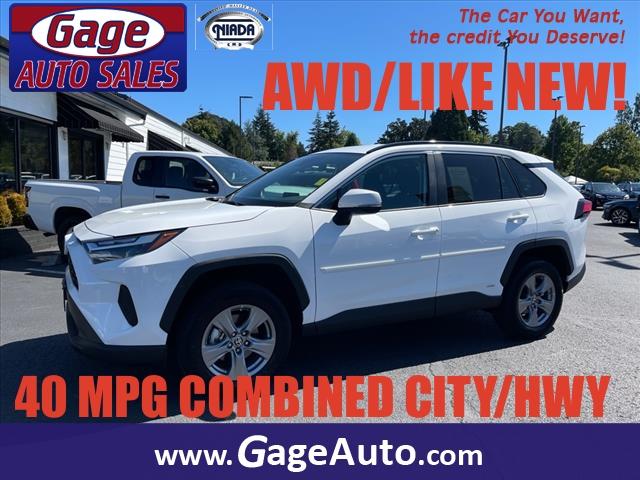 used 2023 Toyota RAV4 Hybrid car, priced at $32,460