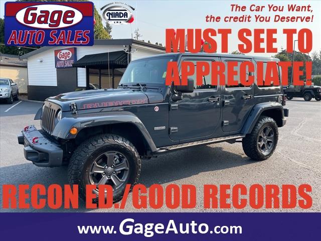 used 2018 Jeep Wrangler JK Unlimited car, priced at $28,888