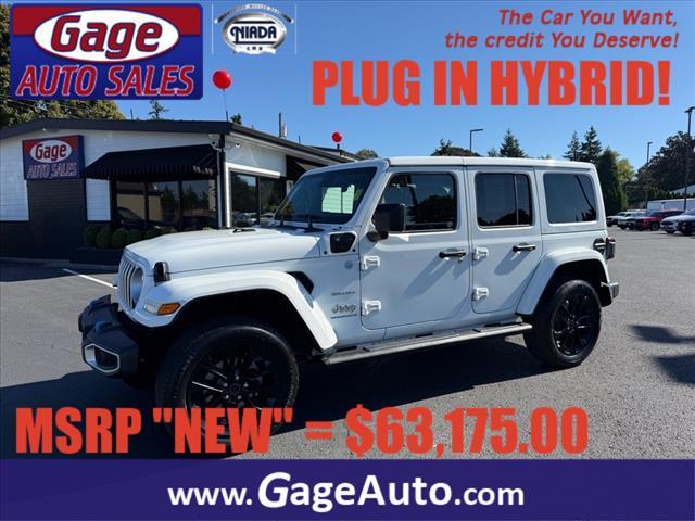 used 2024 Jeep Wrangler 4xe car, priced at $34,888