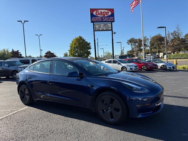 used 2023 Tesla Model 3 car, priced at $32,460