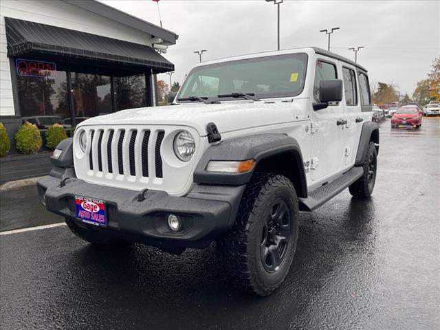 used 2019 Jeep Wrangler Unlimited car, priced at $26,888