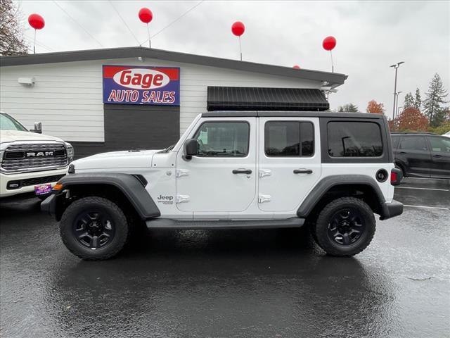 used 2019 Jeep Wrangler Unlimited car, priced at $26,888