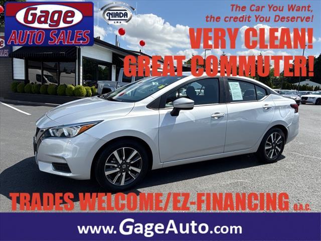 used 2021 Nissan Versa car, priced at $12,888
