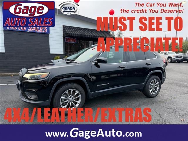 used 2019 Jeep Cherokee car, priced at $17,888