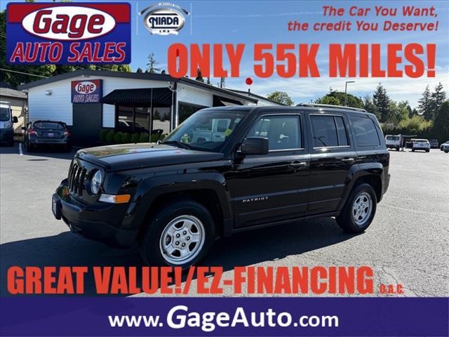used 2016 Jeep Patriot car, priced at $9,888