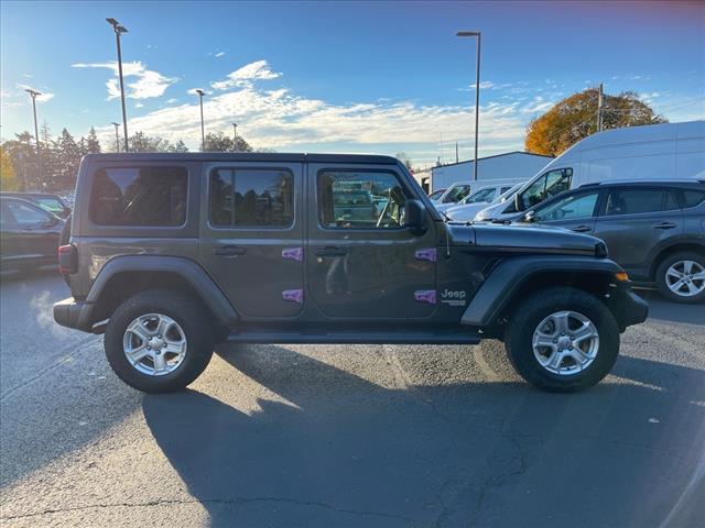 used 2018 Jeep Wrangler Unlimited car, priced at $26,888