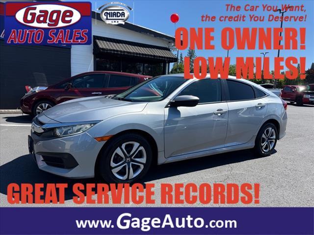 used 2017 Honda Civic car, priced at $17,888