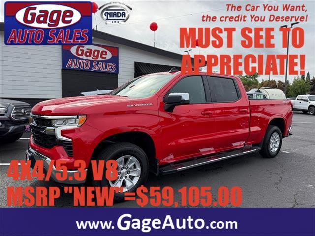 used 2024 Chevrolet Silverado 1500 car, priced at $41,460