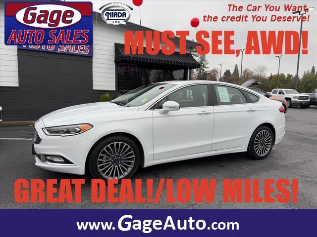 used 2018 Ford Fusion car, priced at $15,888