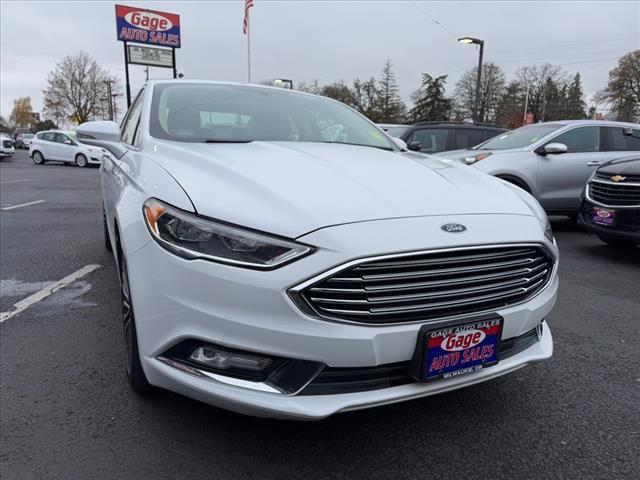 used 2018 Ford Fusion car, priced at $15,888