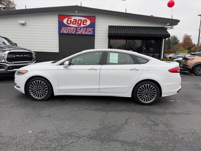 used 2018 Ford Fusion car, priced at $15,888