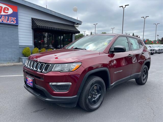 used 2021 Jeep Compass car, priced at $19,600