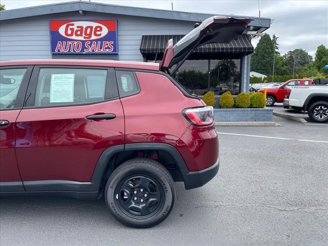 used 2021 Jeep Compass car, priced at $19,600