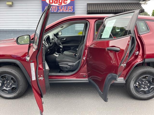 used 2021 Jeep Compass car, priced at $19,600