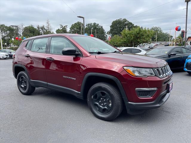 used 2021 Jeep Compass car, priced at $19,600