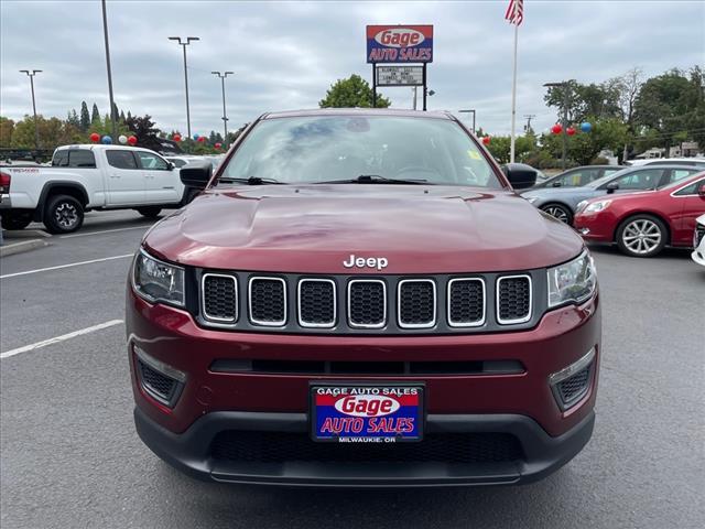 used 2021 Jeep Compass car, priced at $19,600