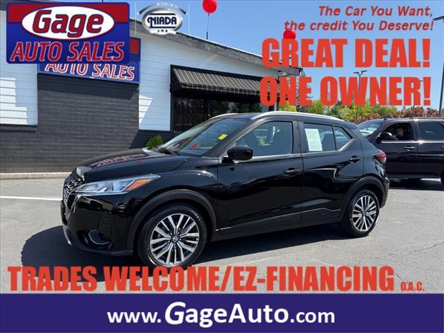 used 2021 Nissan Kicks car, priced at $16,888