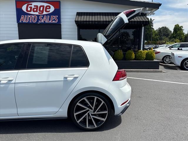 used 2018 Volkswagen Golf R car, priced at $31,460