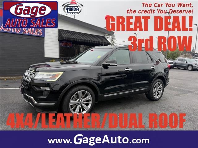 used 2018 Ford Explorer car, priced at $18,888