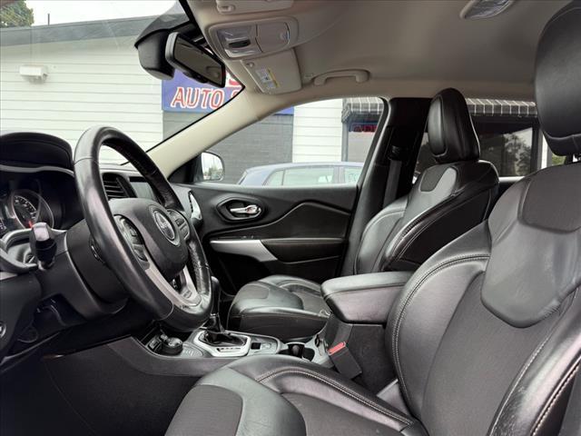 used 2018 Jeep Cherokee car, priced at $13,888