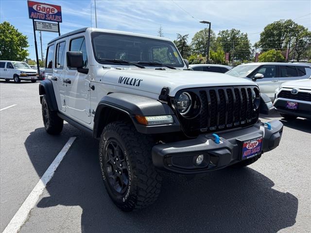 used 2023 Jeep Wrangler 4xe car, priced at $31,460