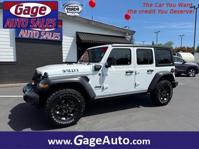 used 2023 Jeep Wrangler 4xe car, priced at $31,460