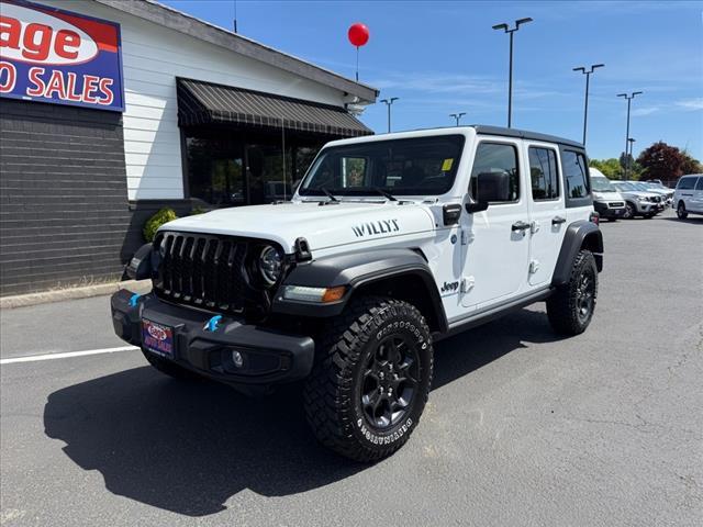 used 2023 Jeep Wrangler 4xe car, priced at $31,460