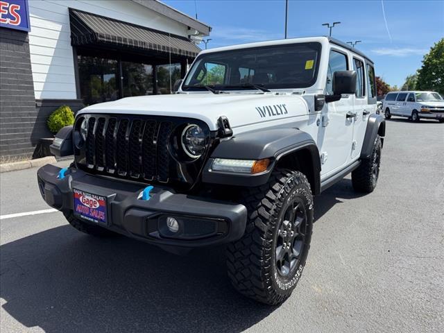 used 2023 Jeep Wrangler 4xe car, priced at $31,460